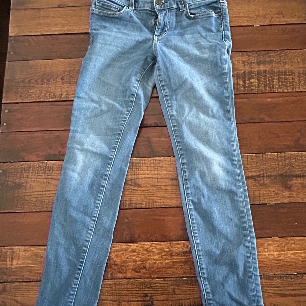 Pilcro and the Letterpress Light Blue Skinny Jeans